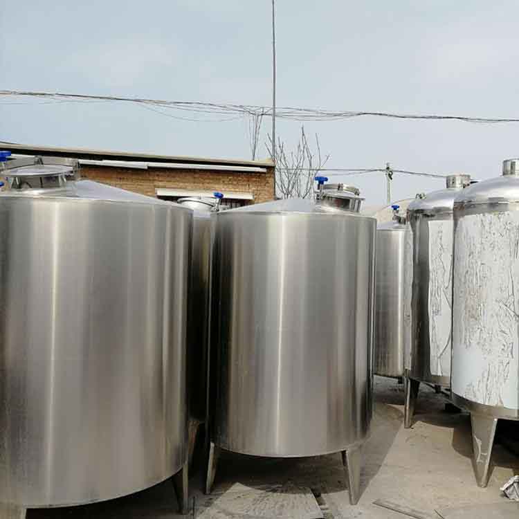 40立方不锈钢储罐 供应全新双层搅拌罐 鲁华 成套设备
