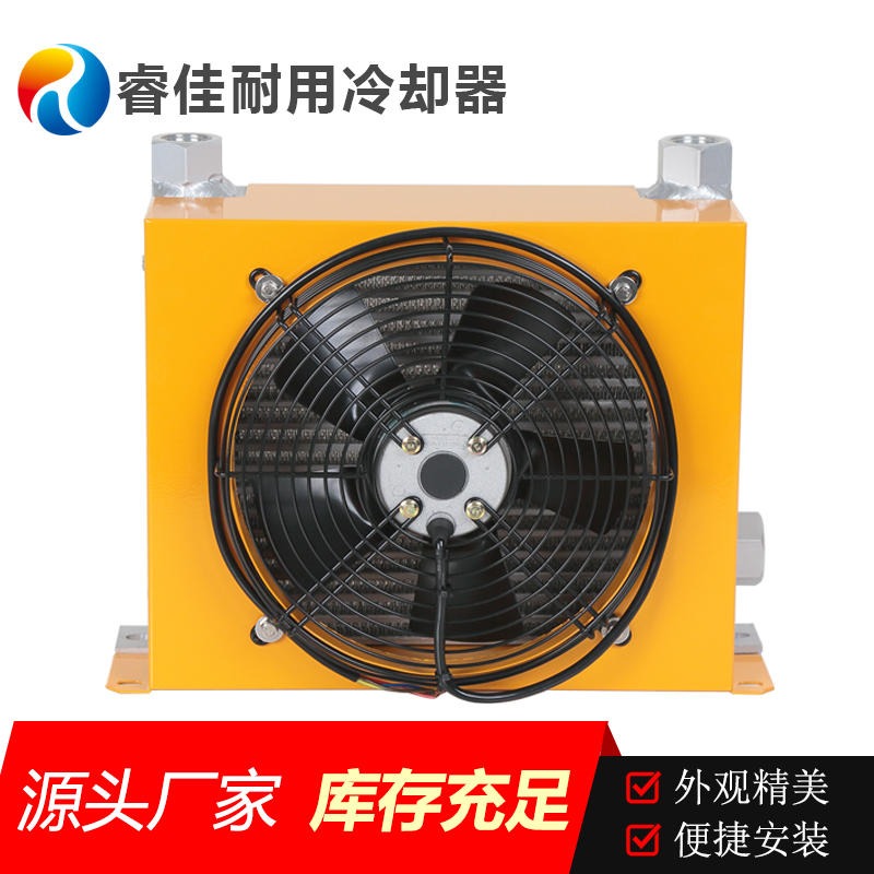 睿佳小型  风冷却器电冷却器RJ-255 v型风冷冷凝器