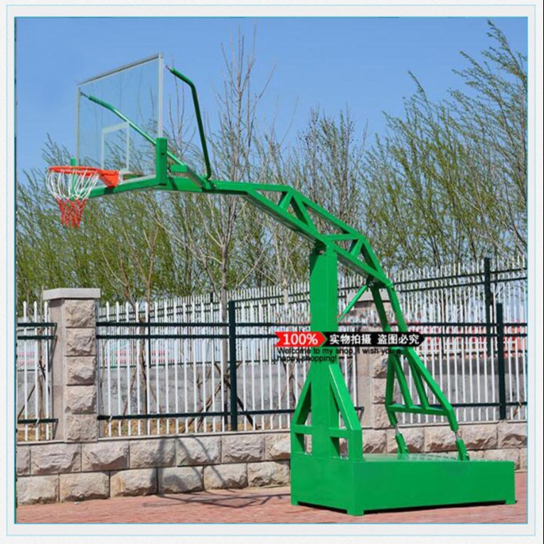 斜箱式仿液压篮球架 篮球架厂家 龙泰体育 现货供应