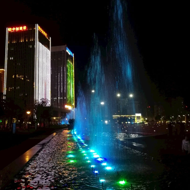云南景区音乐喷泉大型广场音乐喷泉支持来图定制