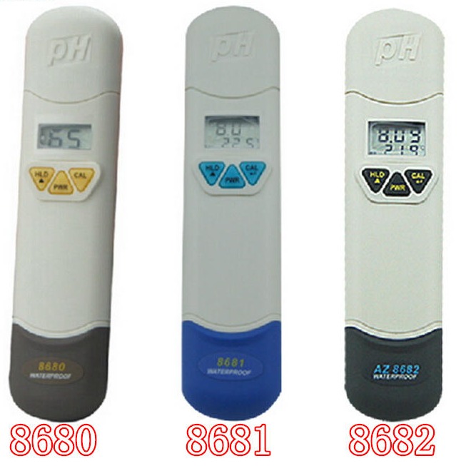 台湾衡欣AZ8680工业PH计AZ8681 PH酸碱度测试仪 AZ8682PH检测仪