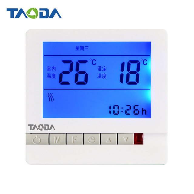 电地暖温控器3000w 5000w7000w可选双温双控 陶达高品质温控