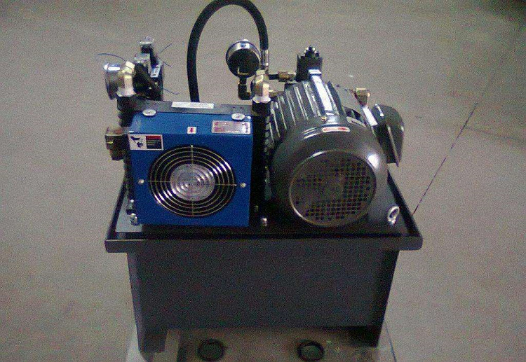 厂家批发定制液压泵站升降平台液压成套系统1.5kw电动液压泵站示例图11