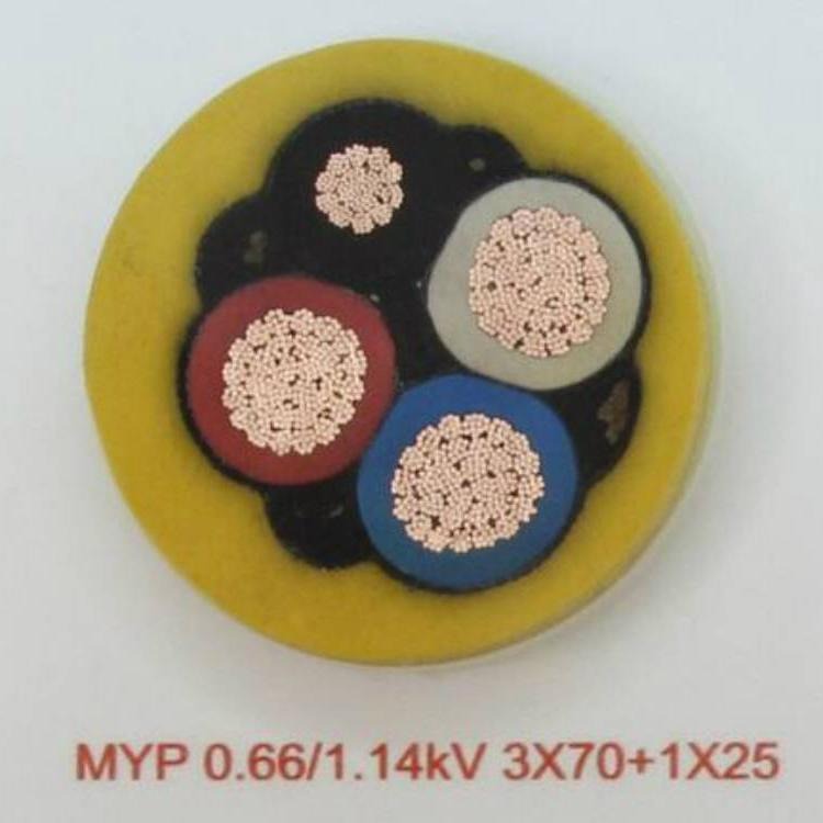 MYP0.66/1.14kv335110矿用屏蔽橡套软电缆