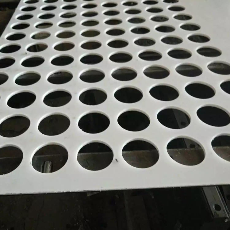 来料加工定做1-30mm厚塑料板冲孔网 欧腾 可做聚丙烯pp、聚乙烯pe、聚氯乙烯pvc、ABS材质