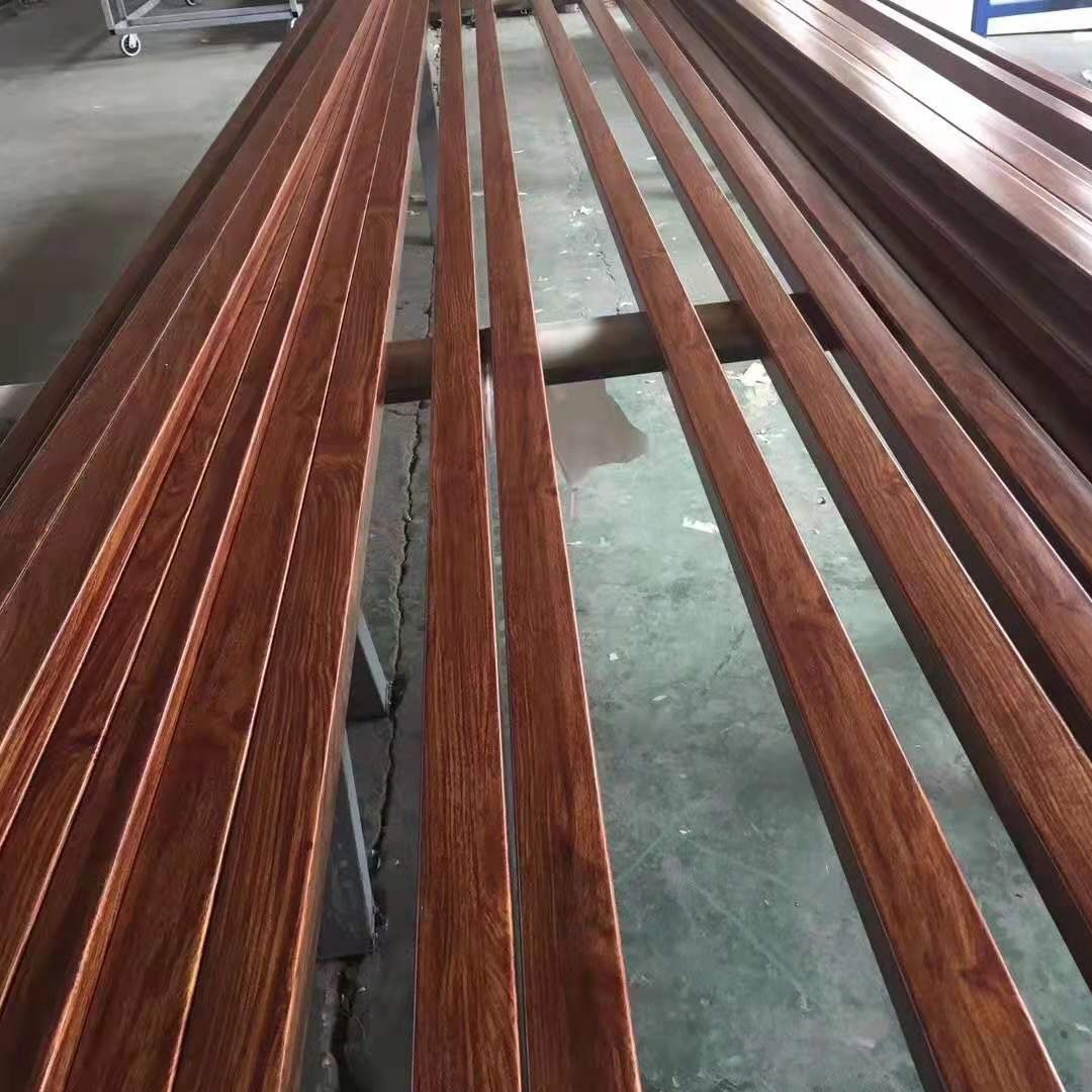 河北六米铝型材木纹转印机  型材平板木纹转印机  多功能木纹转印生产厂家