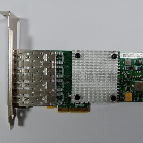 光网在线GW-FIBER PCI-E X4 千兆四口服务器光纤网卡 Intel 82580