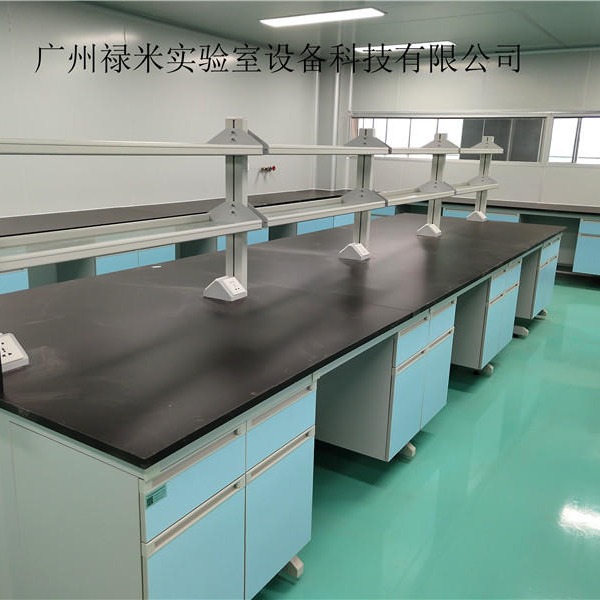 禄米实验室 钢木实验台 边台 化验室实验台 实验室家具定制LM-SYT1690