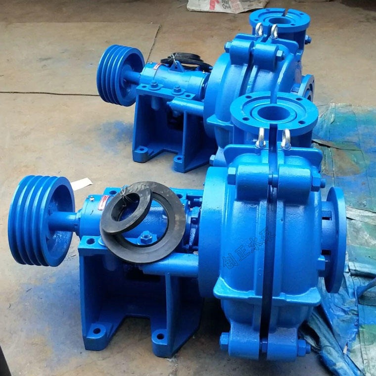 细砂回收机渣浆泵4 3-AH渣浆泵旋流器脱水筛入料泵 耐磨厂家参数图片
