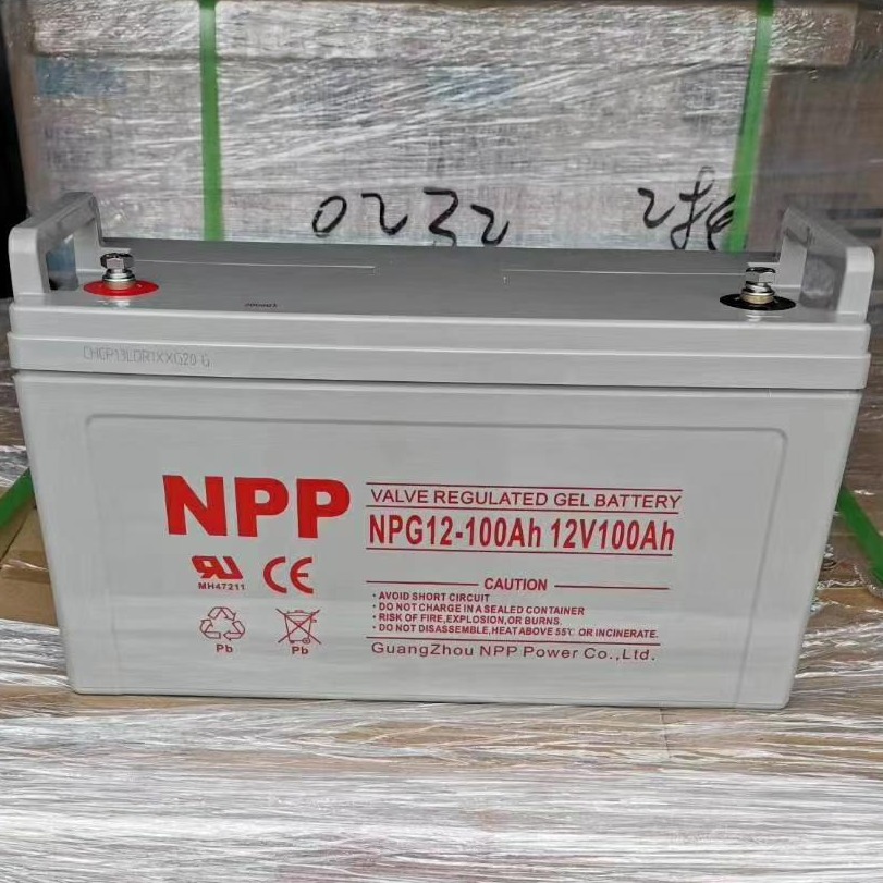 NPP耐普蓄电池NPG12-100 耐普12V100AHUPS电源 EPS电源专用蓄电池