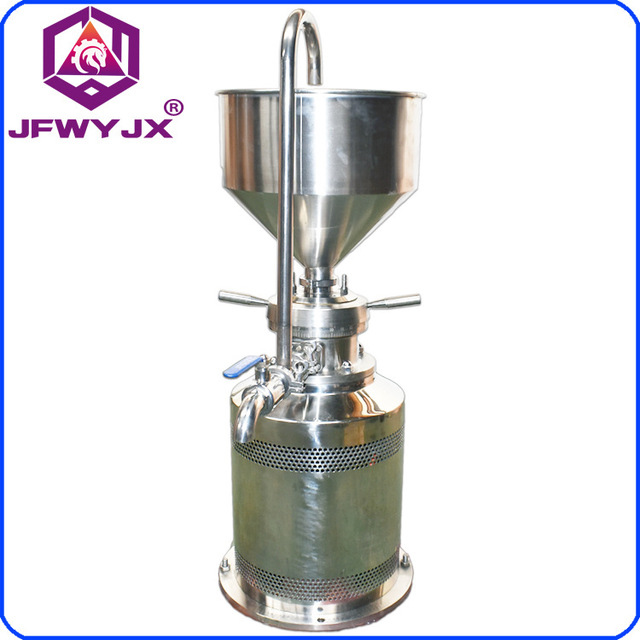 JFWYJX/骏丰伟业JM-LB100立式不锈钢卫生级胶体磨 5.5KW食品级胶体磨 胶体磨浆机图片