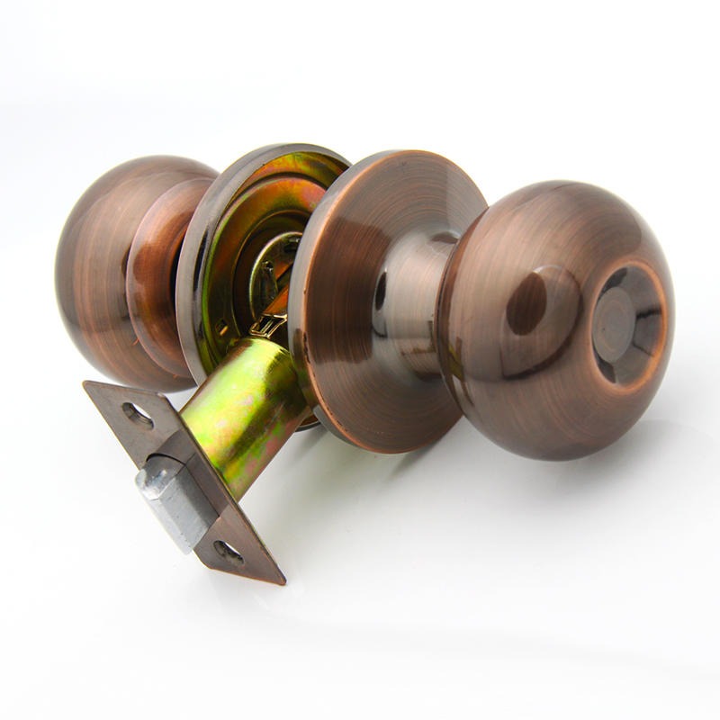 厂家直销 609 红古铜 三杆球形锁 房门 浴室锁 优质厂家 五金锁具