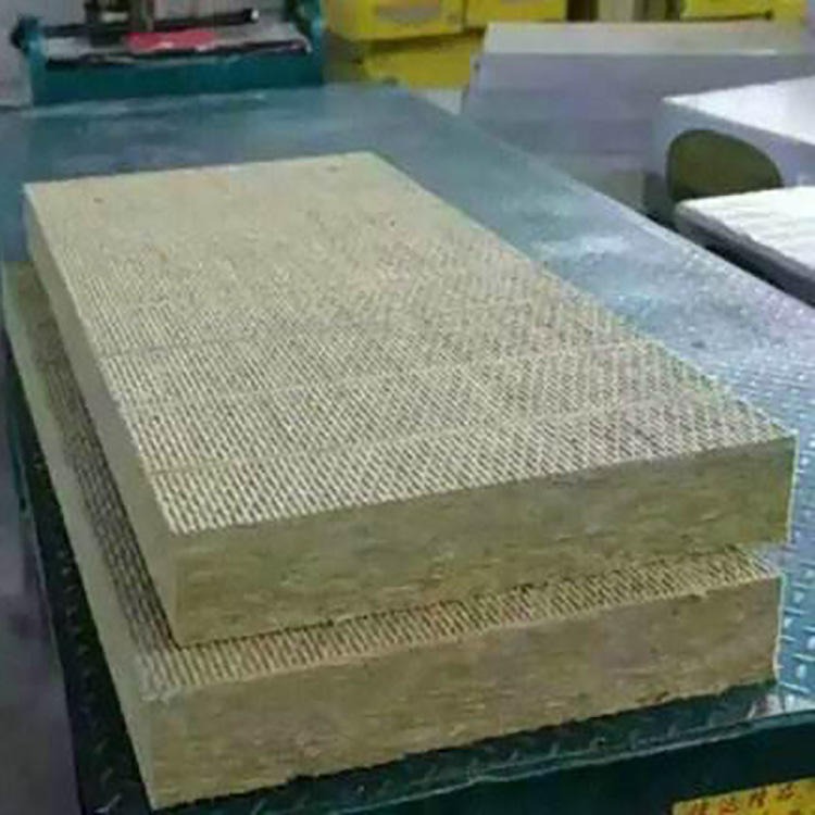 国标外墙岩棉保温板发货快嘉豪 岩棉复合保温板生产厂家