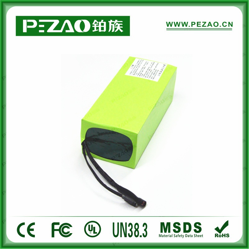 铂族电池 助力车电池组/锂电自行车电池/18650锂电池组/36V 4.4/5.8Ah锂电池组