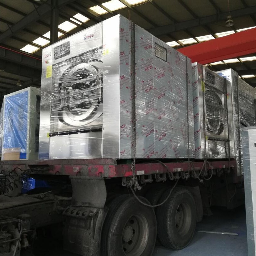 2019年销量好的XGQ 100公斤型 双进水蒸汽加热全自动洗脱两用机 洗脱机 就选泰州宝进洗涤机械