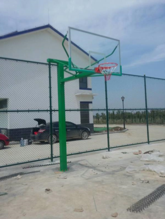 公园篮球架 室外室内比赛用篮球架 奥博2020新报价 圆管篮球架