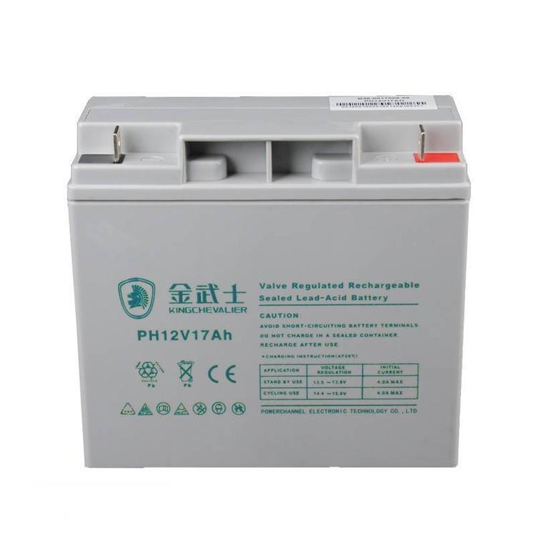 金武士蓄电池PH17-12 12V17AH铅酸免维护蓄电池 UPS/EPS应急电源专用
