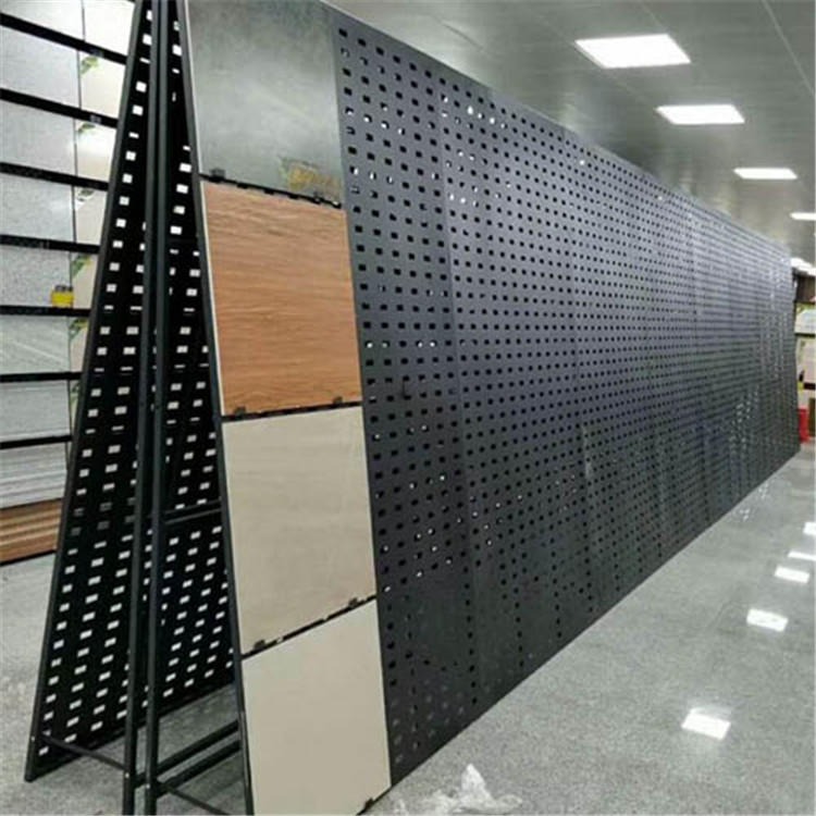 600瓷砖展示架 瓷砖墙面展示架 瓷砖挂板 中峰厂家直销 支持定做