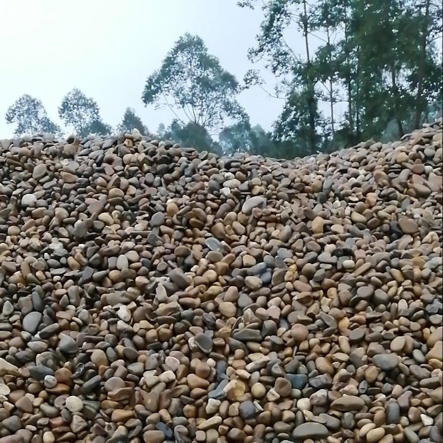 汕头鹅卵石批发 变电站过滤用的鹅卵石 园林景观石厂家