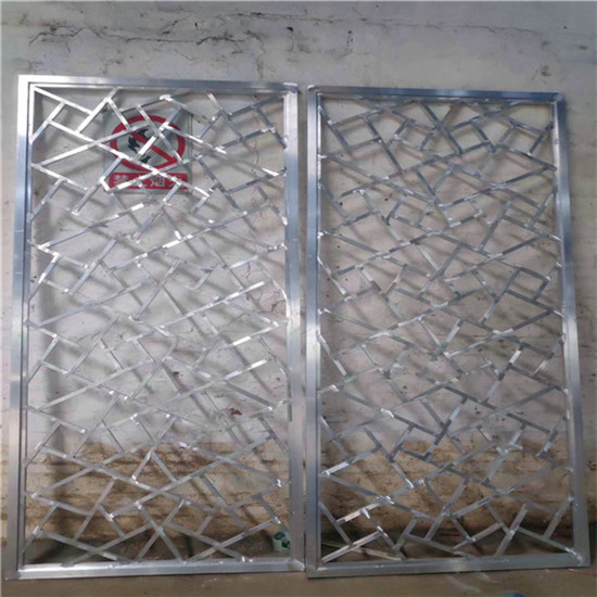 订制港式铝窗花  改造工程铝窗花  德普龙铝窗花示例图19