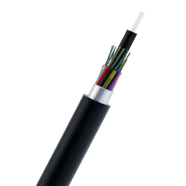 GYFTA-48B1单模非金属光缆室外铝铠装电力系统防潮管道通信光纤线