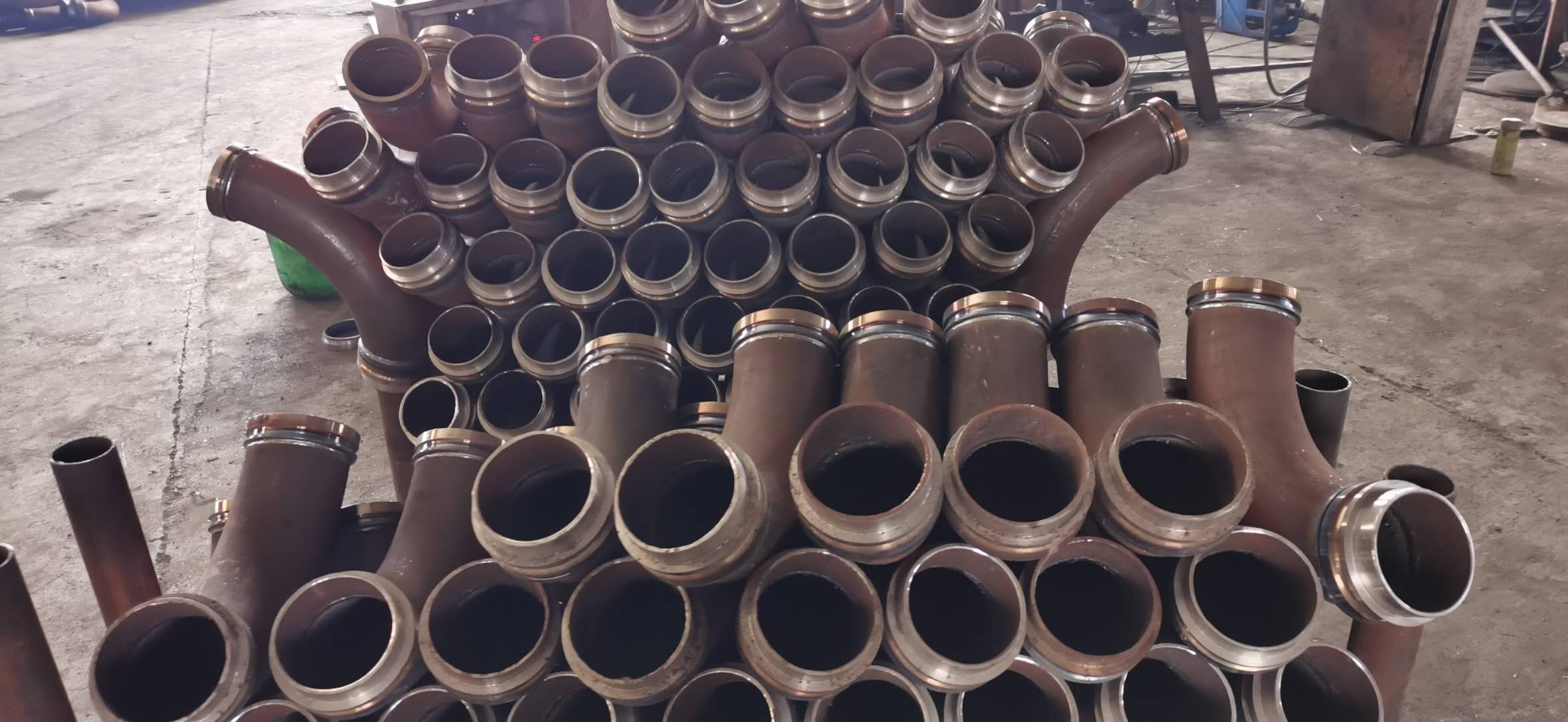 混凝土专用泵管 各种型号 布料机配件 泵管卡子