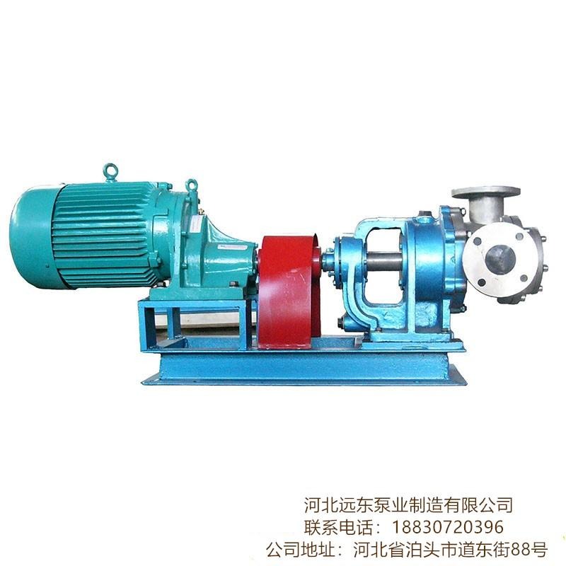 高粘度保温输送泵压力:0.5Mpa用NYP110-RU-T1-W52不锈钢泵 沥青泵-泊远东