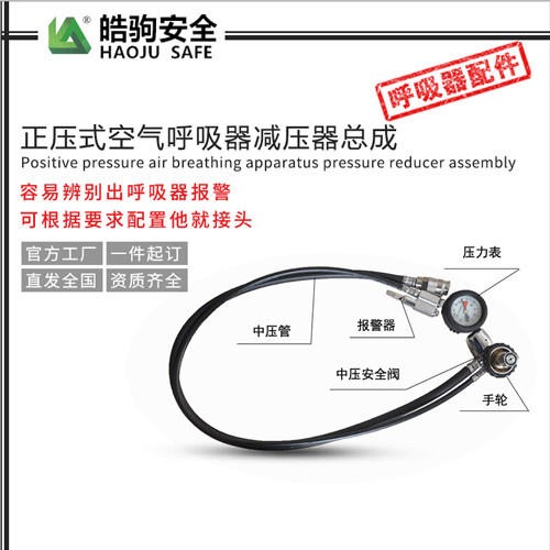 上海皓驹 正压式空气呼吸器减压器总成图片