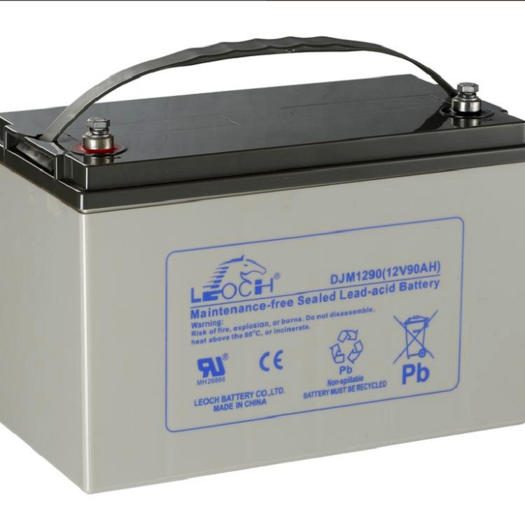 理士蓄电池DJM1290 UPS直流屏电源12V90AH LEOCH理士铅酸免维护蓄电池