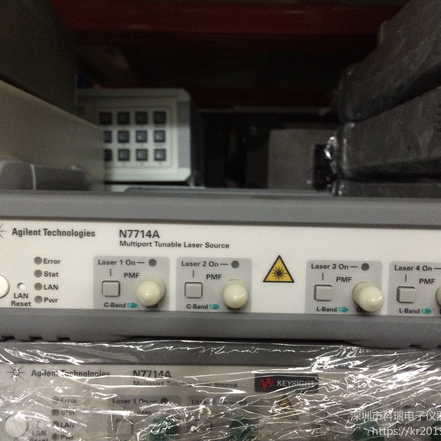 回收/出售/维修 是德Keysight N7714A 4 端口可调激光系统信号源