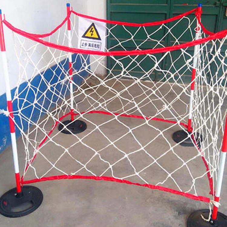 安全警示围网支架 隔离墩 铸铁不锈钢围网警示带支架 智科厂家批发