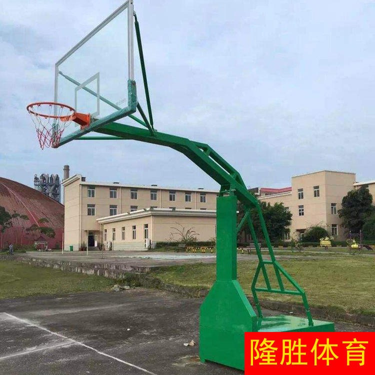 隆胜体育现货 学校操场篮球架 健身广场篮球架 厂价出售 质优价廉