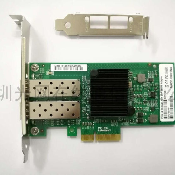 光网在线GW-FIBER PCIe双口千兆服务器光纤网卡(Intel 82580)