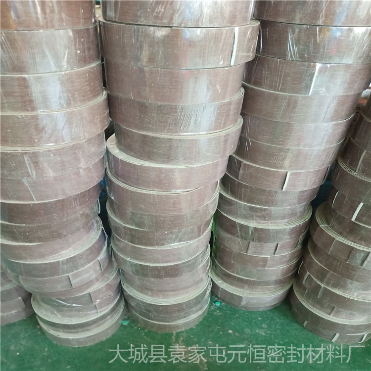 元恒密封材料厂定做2-10公分石棉板条 高压石棉密封垫 圆形带孔