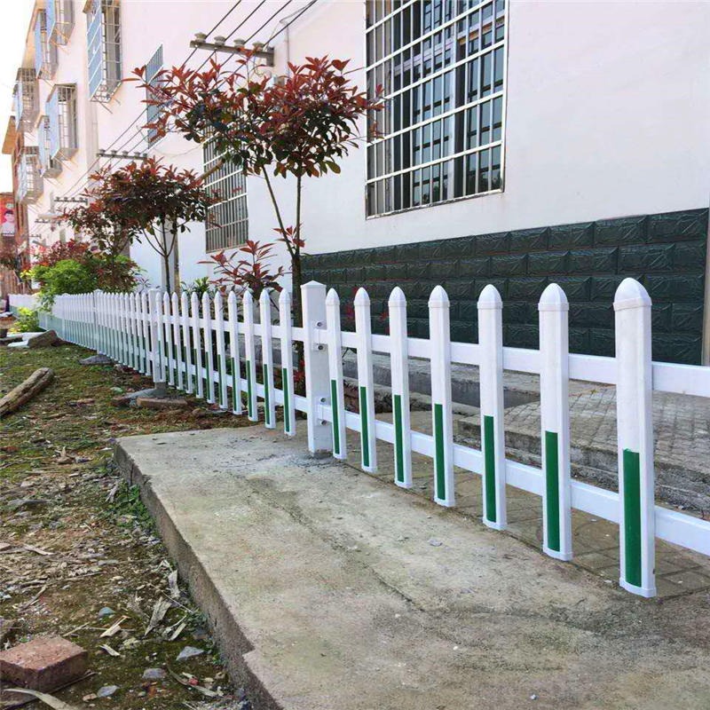 pvc塑钢护栏 草坪护栏 公园花池花园绿化带围栏 户外塑料栅栏厂家峰尚安护栏