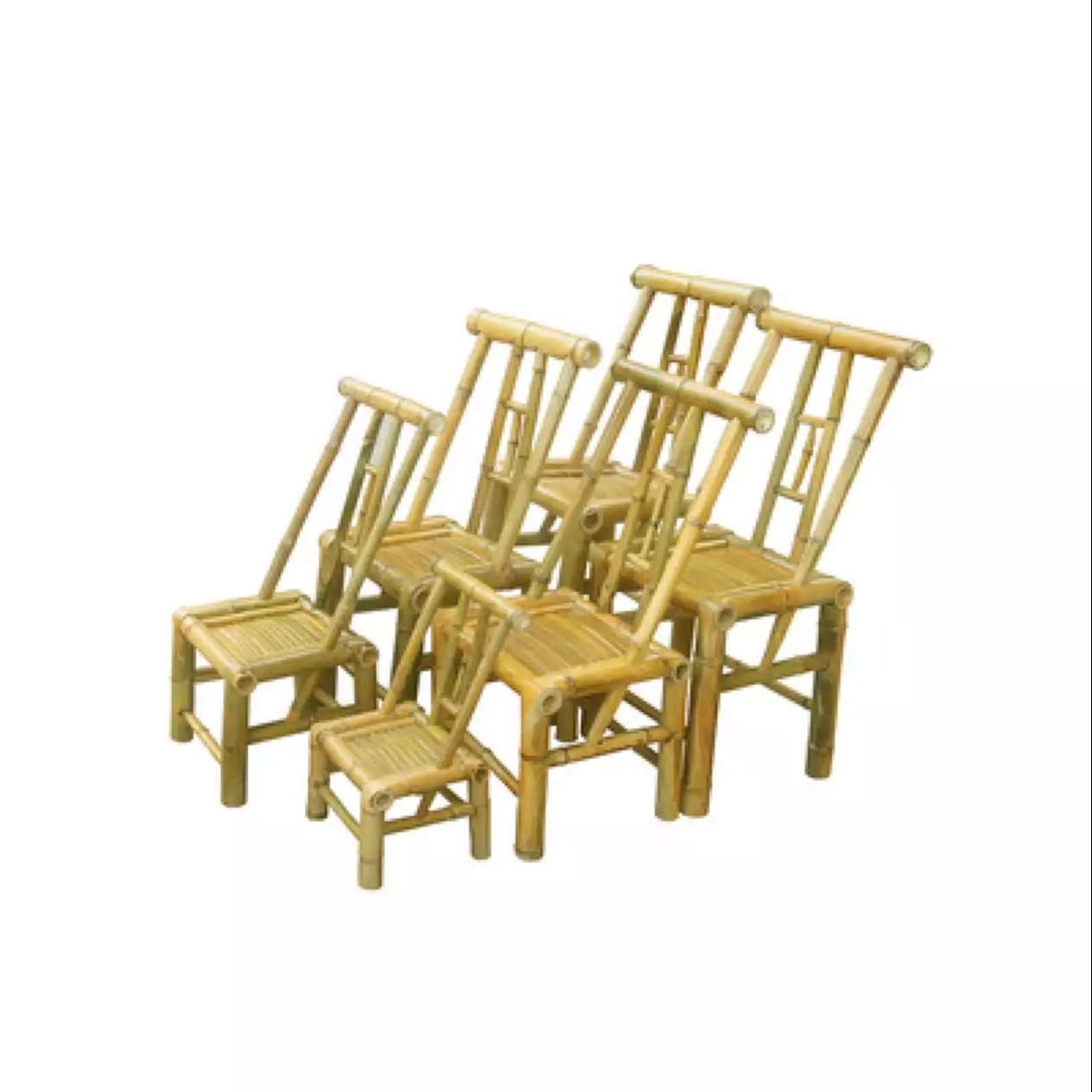 老茶馆竹椅子 质量好的竹椅子 小椅子批发 吴兴崔琦竹制品商行图片