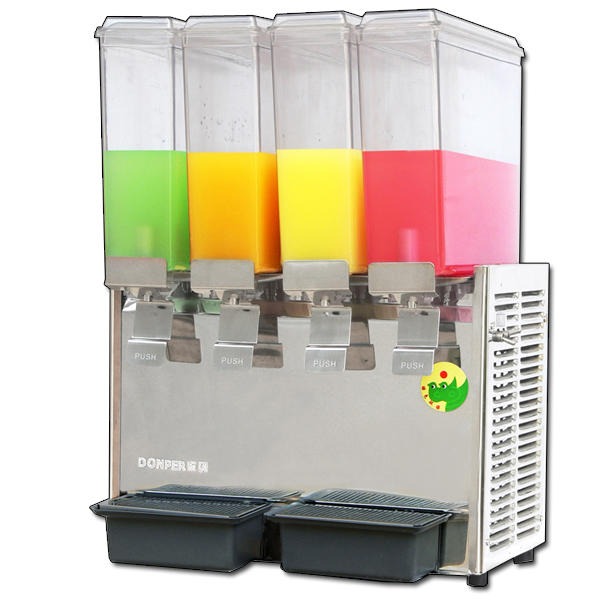 东贝果汁机18升冷热饮料机三缸果汁机无氟三缸冷热饮机  LRP18X3-W型 厂家直销