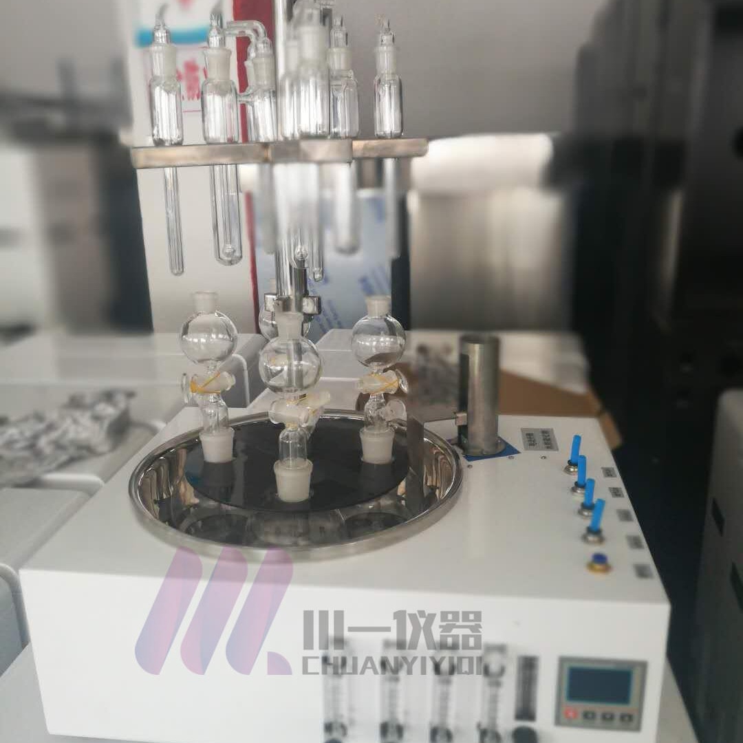 重庆 水质硫化物酸化吹气仪 CY-DCY-4S 硫化物吹氮装置 杭州川一