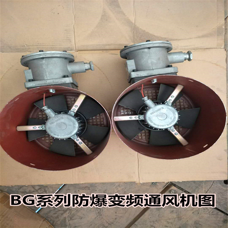 防爆电机冷却风机 衡水永动现货 BG系列变频防爆电机散热风机图片
