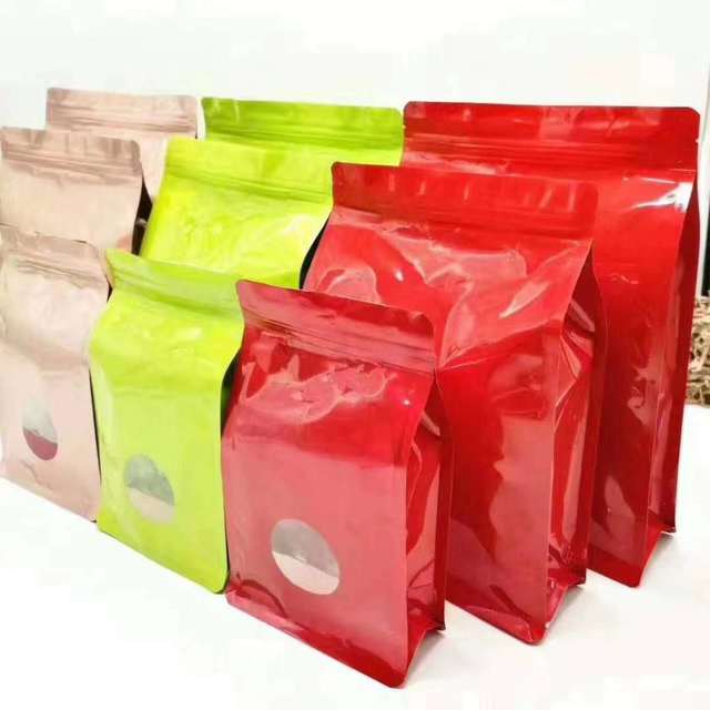 厂家供应八边封干果包装袋 茶叶袋 大米袋 食品塑料包装袋 宠物粮袋