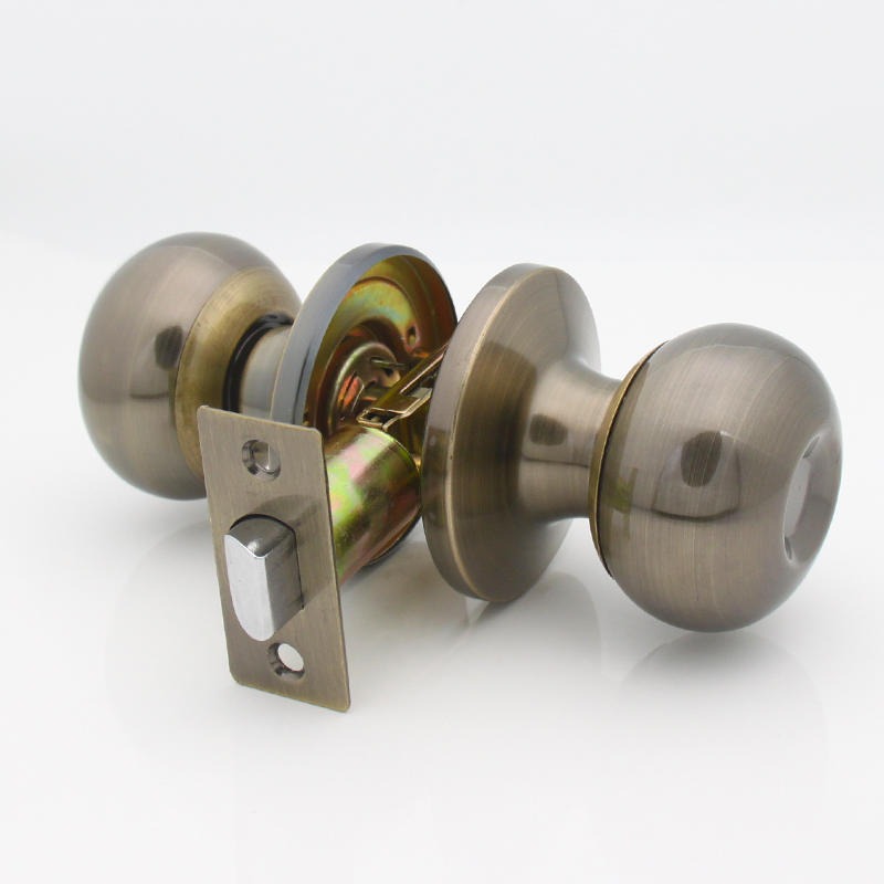 厂家直销 609AB 三杆球形锁 房门 浴室 通用锁 优质厂家 五金锁具