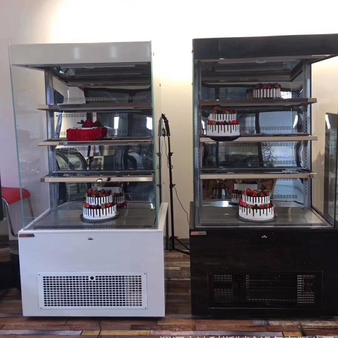 风冷小型蛋糕柜 后开门弧形蛋糕柜 玻璃门冷藏蛋糕柜  烘培设备  工厂直供 未来雪冷柜WLX-DGG-127