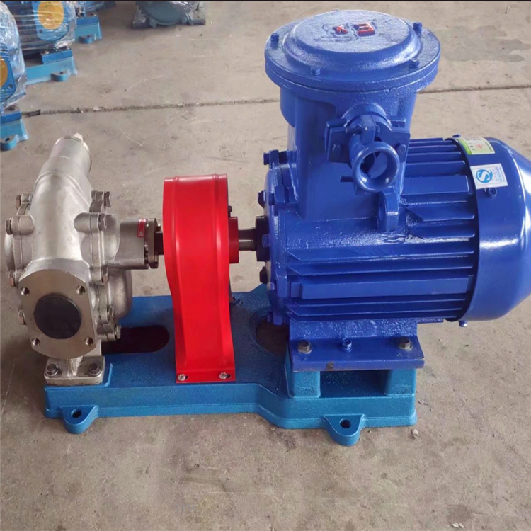 齿轮油泵KCB不锈钢泵 洗洁精自吸泵 不锈钢材质齿轮泵