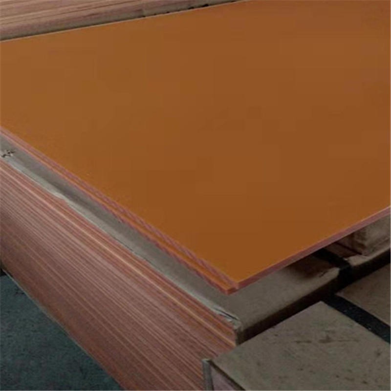 华凯耐高温电木板绝缘板材 切割定制 酚醛电木板橘红色胶木板 加工钻孔