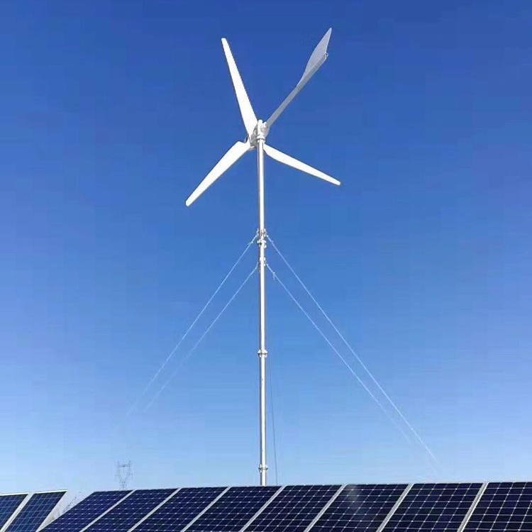 长春风力发电机厂家批发2500W风力发电机  易安装带风力发电机安装操作说明书