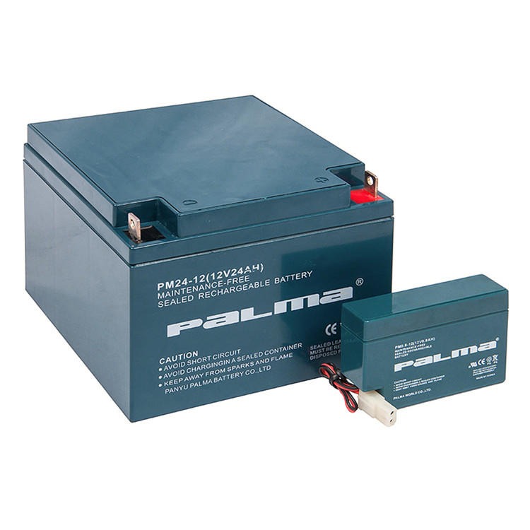 PaLma蓄电池PM5-12 八马12V5AH阀控式铅酸蓄电池 儿童电摩电池图片