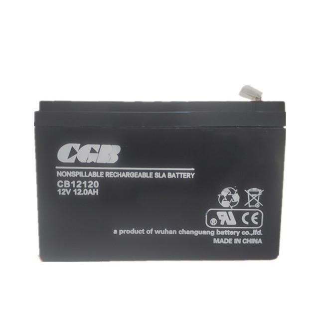 山东长光蓄电池CB12120铅酸免维护电池 消防门禁专用电池长光12V12AH报价及参考