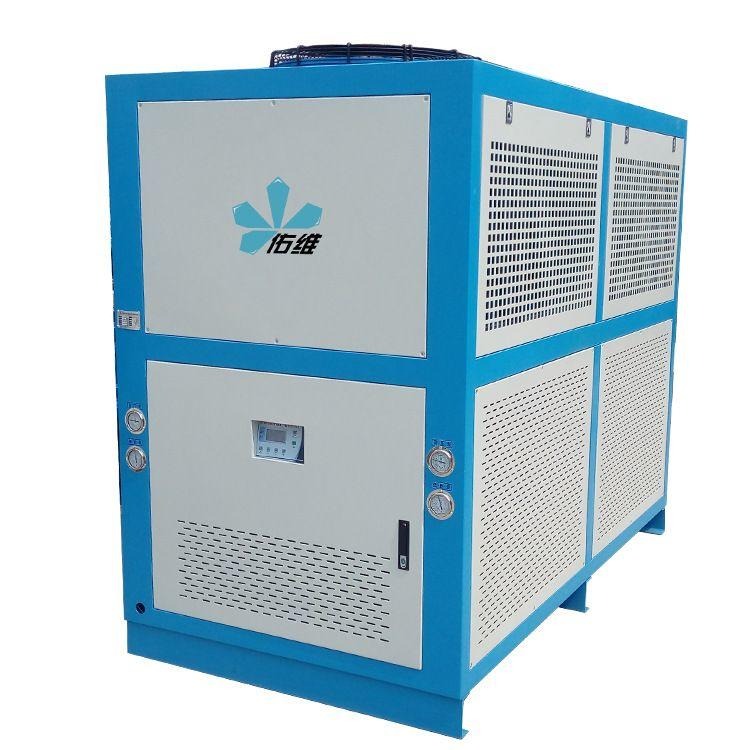 佑维 厂家现货 供应重庆20匹食品冷水机  YW-A020D灌装冰水机