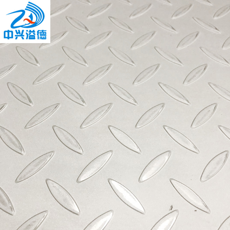 厂家批发304冷轧不锈钢花纹板 国标304不锈钢防滑板加工定制