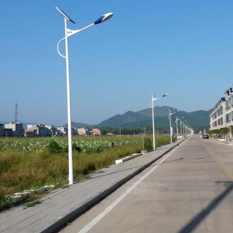 7米农村道路照明太阳能灯 一体化太阳能路灯厂家 鑫永虹照明